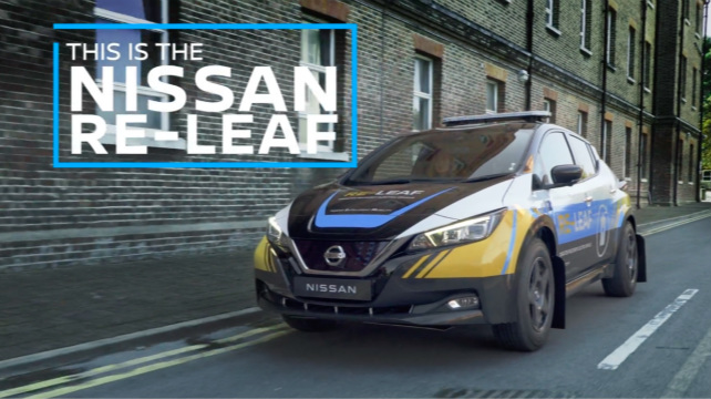 日產(chǎn)RE-LEAF概念車(chē)，有電，更有安全感！